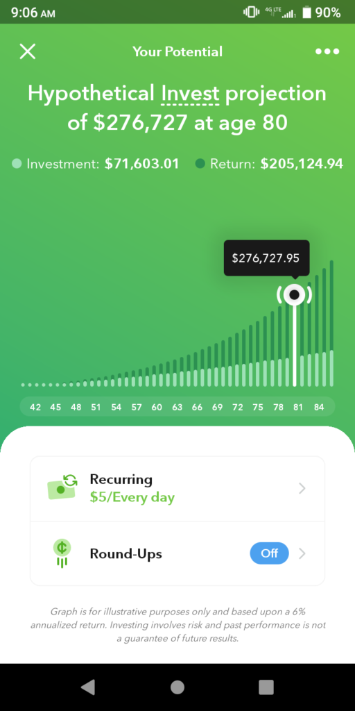 Start investing with Acorns today!